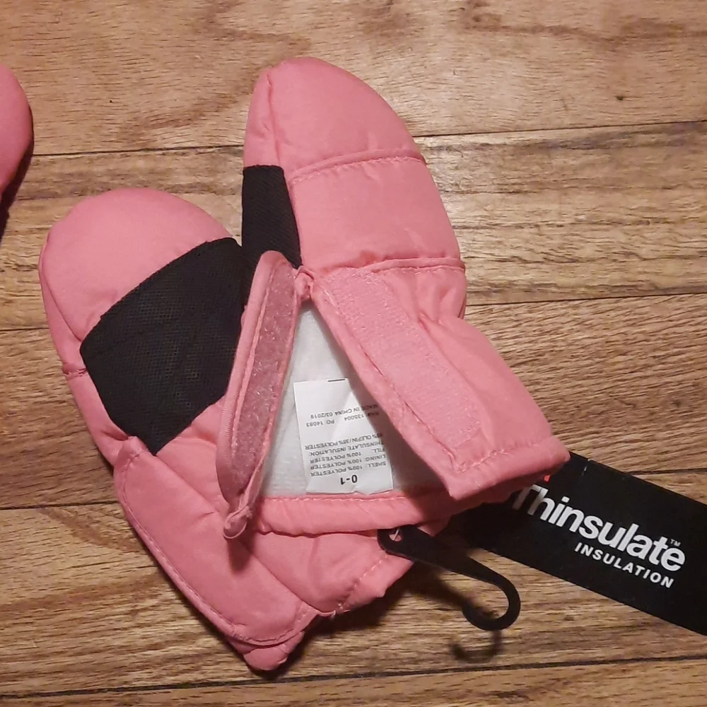 🇺🇲3M Thinsulate 40g Infant Mittens size 0-1